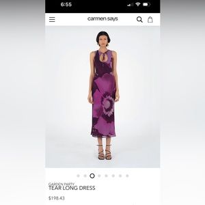 CARMEN SAYS vintage style dress. Made in Spain. New with tags.